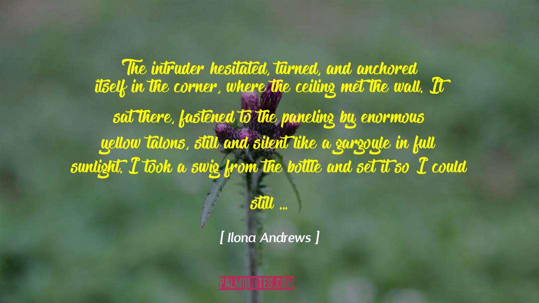 Still And Silent quotes by Ilona Andrews