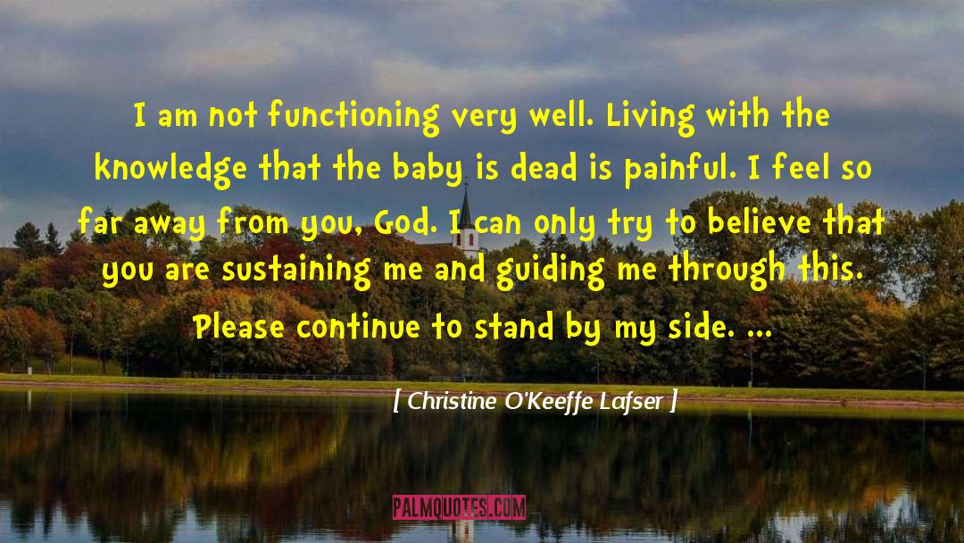 Stillbirth quotes by Christine O'Keeffe Lafser