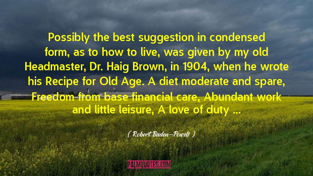 Stillmans Diet quotes by Robert Baden-Powell