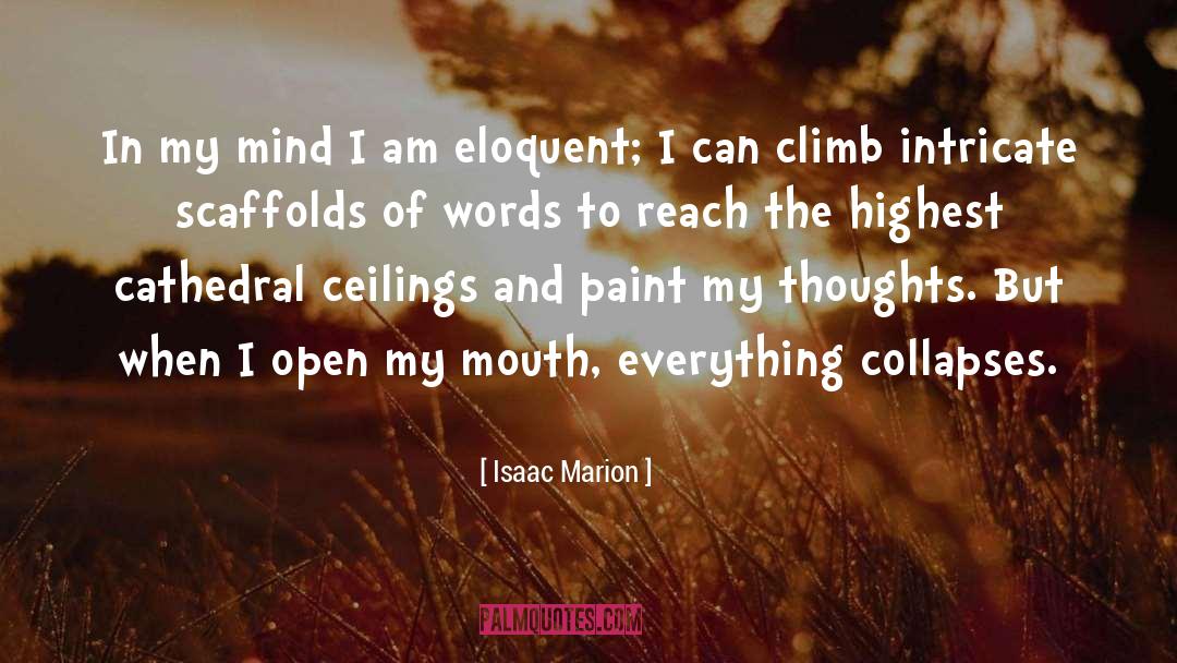 Stillness Of Mind quotes by Isaac Marion