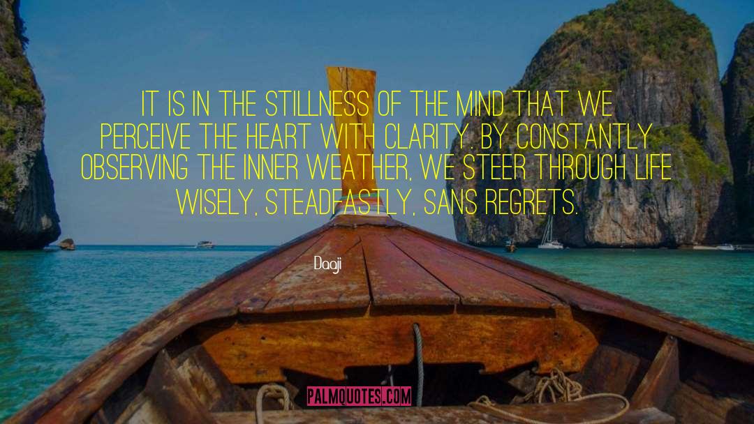 Stillness Of The Mind quotes by Daaji