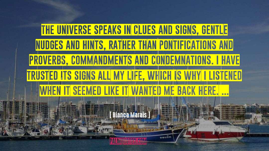 Stillness Speaks quotes by Bianca Marais