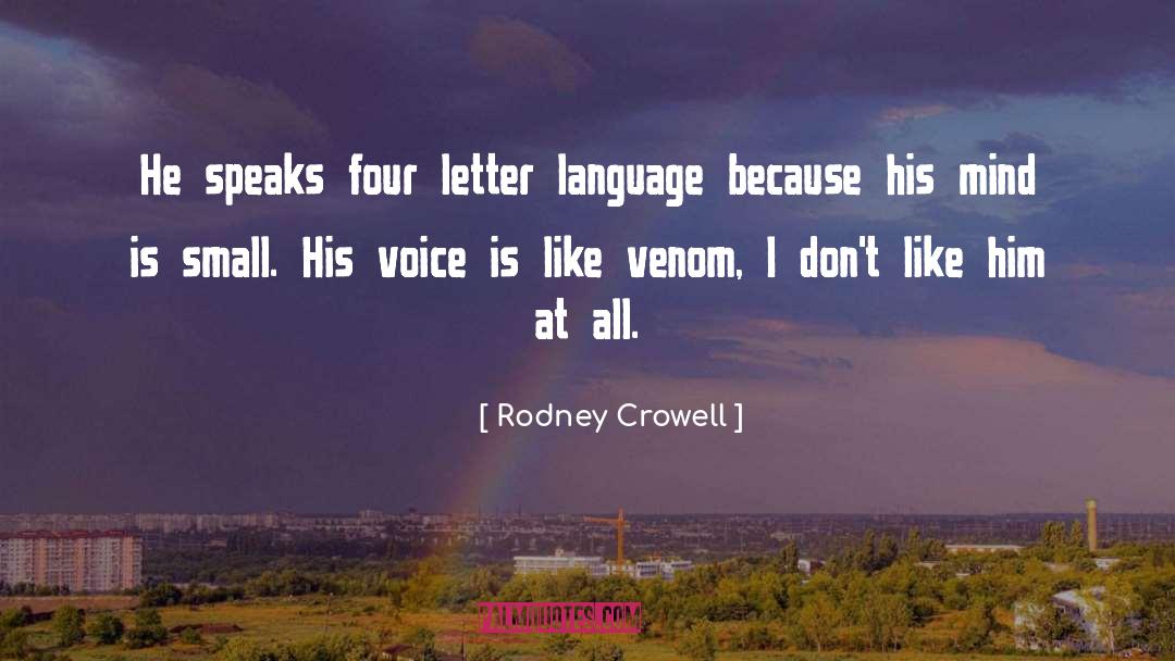 Stillness Speaks quotes by Rodney Crowell