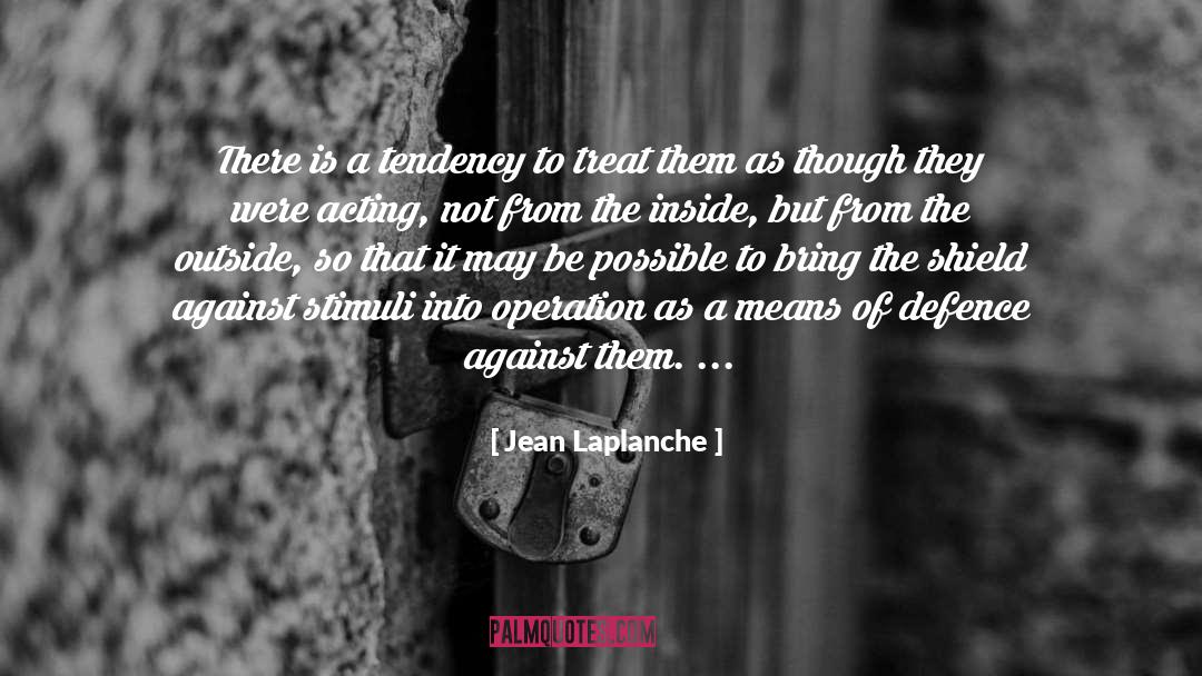 Stimuli quotes by Jean Laplanche