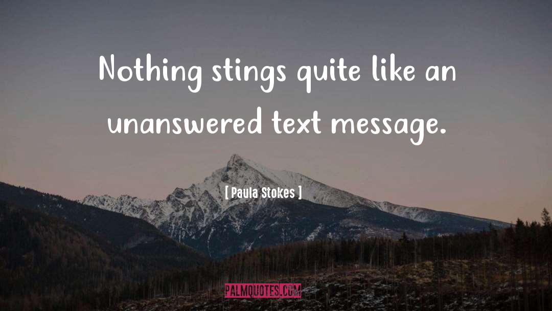 Stings quotes by Paula Stokes