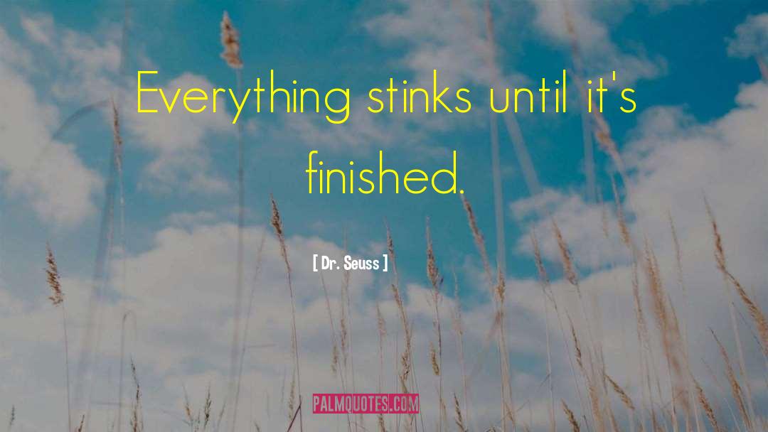 Stink quotes by Dr. Seuss