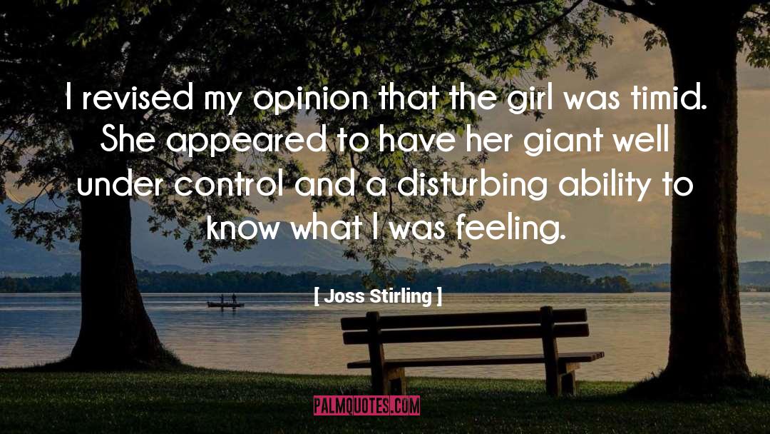 Stirling quotes by Joss Stirling