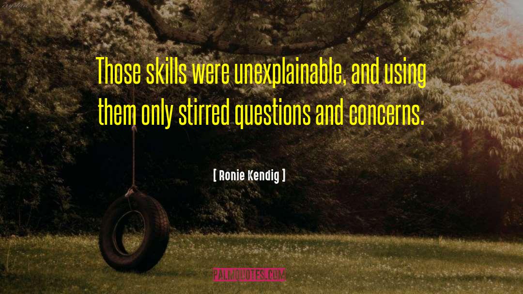 Stirred Up quotes by Ronie Kendig