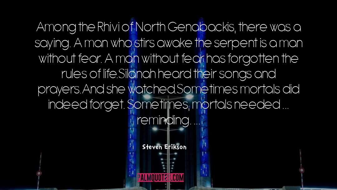 Stirs quotes by Steven Erikson