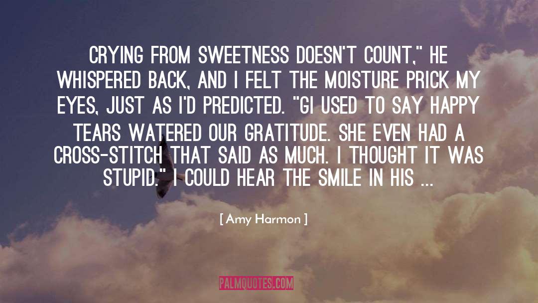 Stitch quotes by Amy Harmon