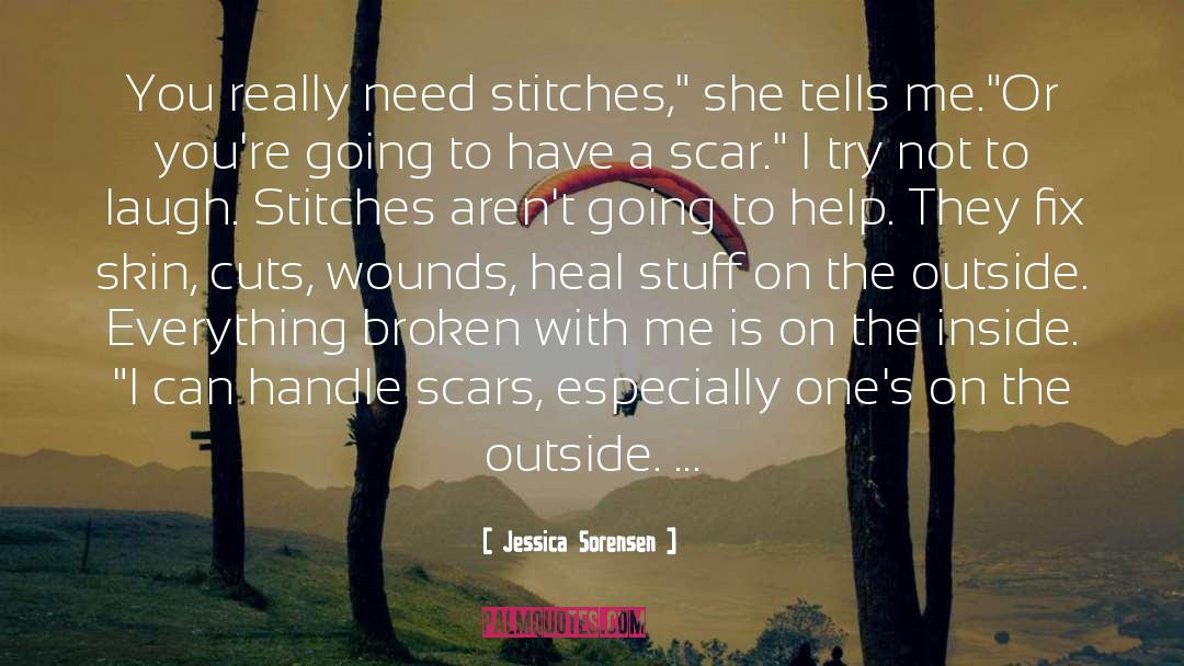 Stitches quotes by Jessica Sorensen