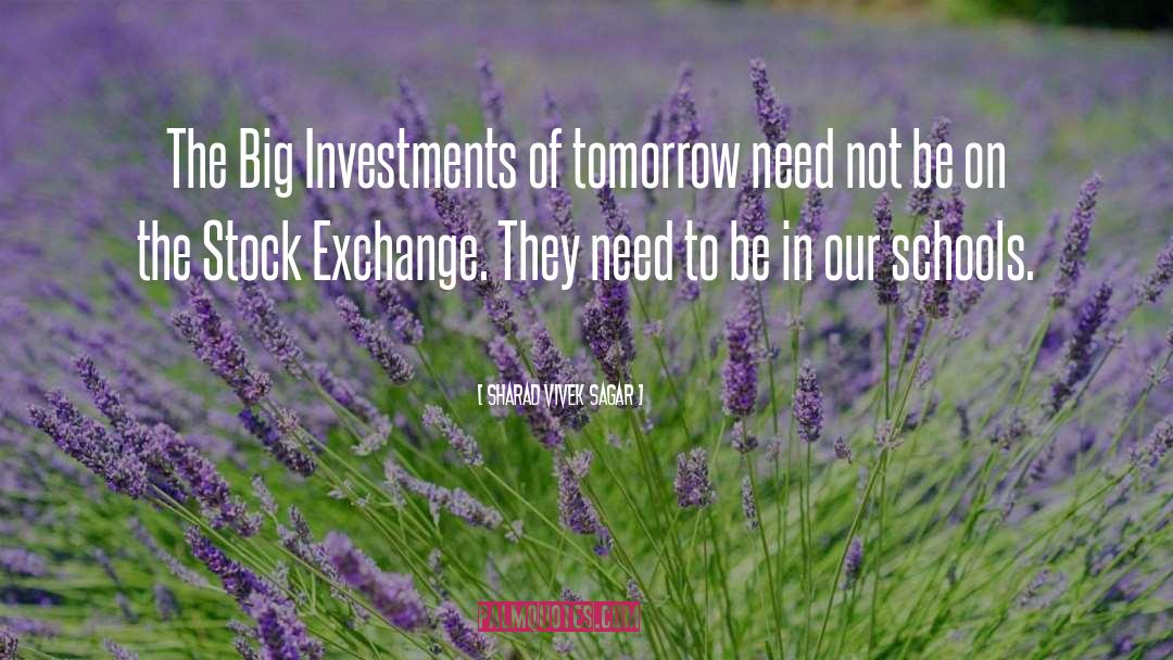 Stock Exchange quotes by Sharad Vivek Sagar