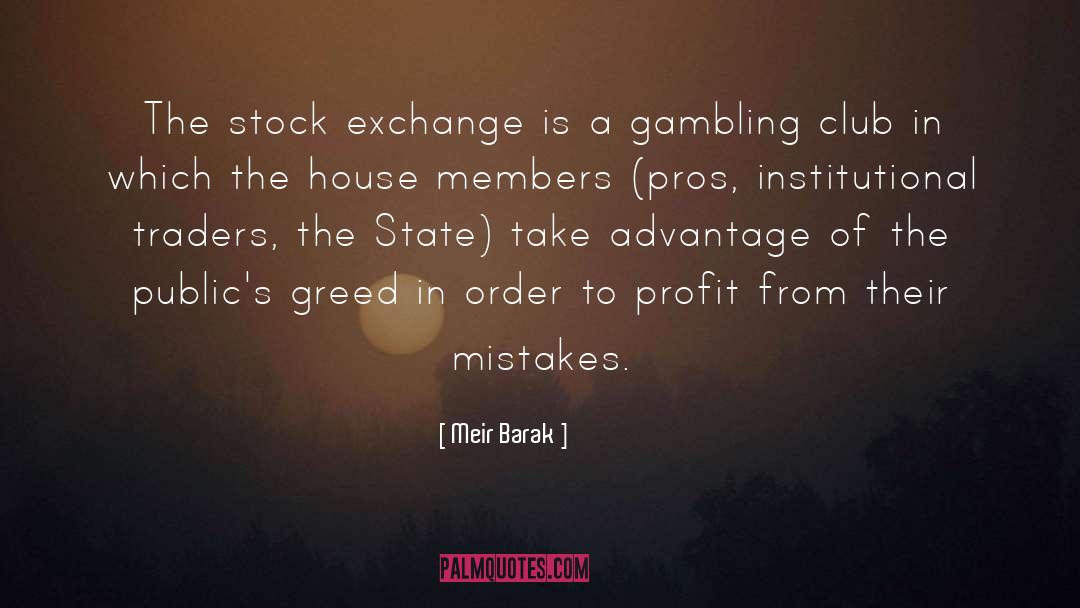 Stock Exchange quotes by Meir Barak