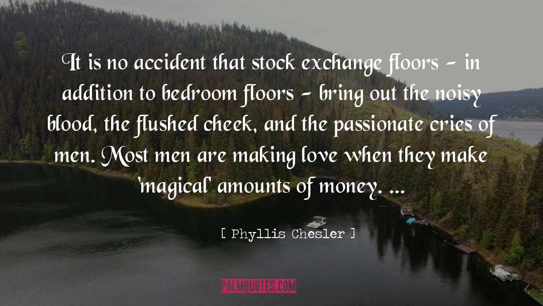 Stock Exchange quotes by Phyllis Chesler