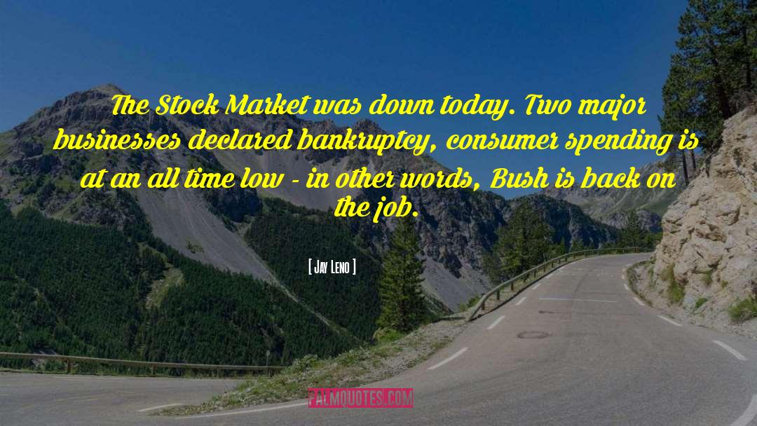 Stock Market Crash quotes by Jay Leno