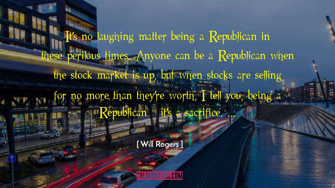 Stock Market Crash quotes by Will Rogers