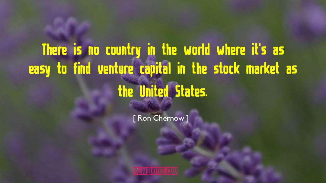 Stock Market quotes by Ron Chernow