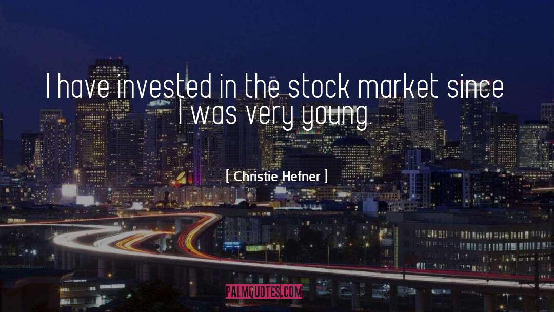 Stock Market quotes by Christie Hefner