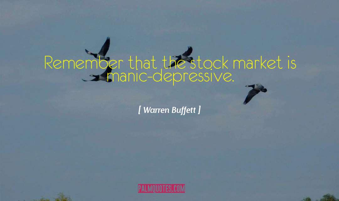 Stock Market Quotes quotes by Warren Buffett