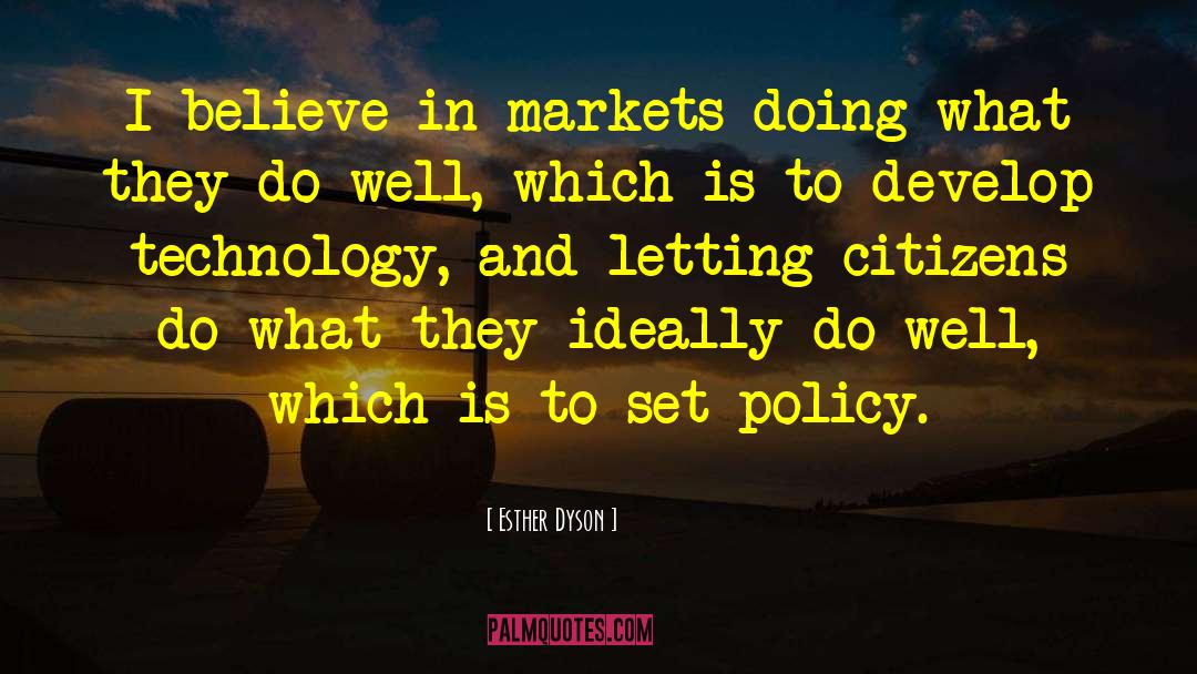 Stock Markets quotes by Esther Dyson