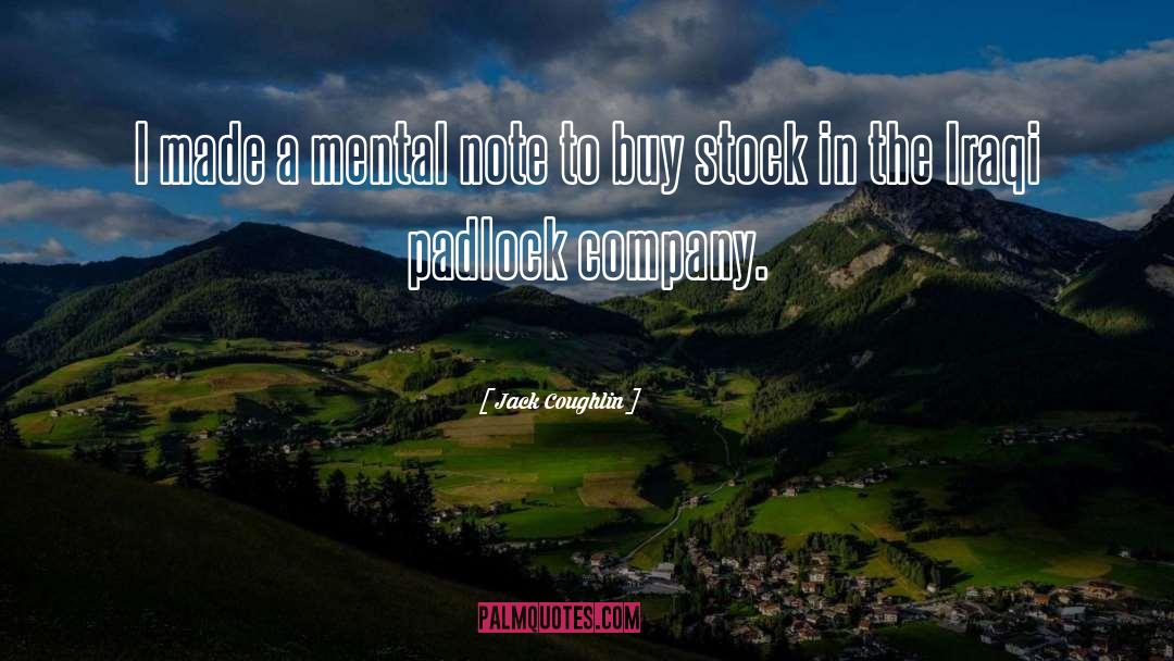 Stock quotes by Jack Coughlin