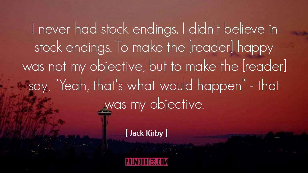 Stock Trader quotes by Jack Kirby