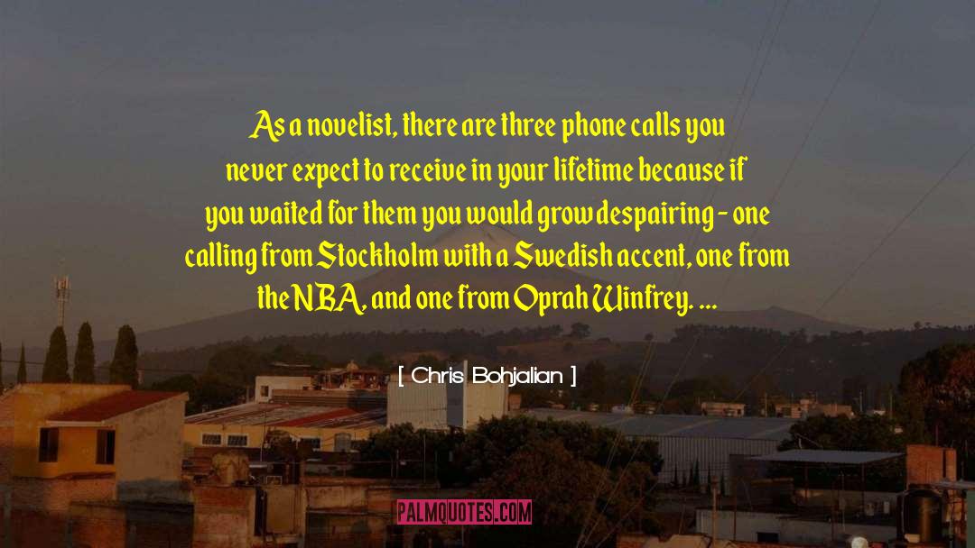 Stockholm quotes by Chris Bohjalian
