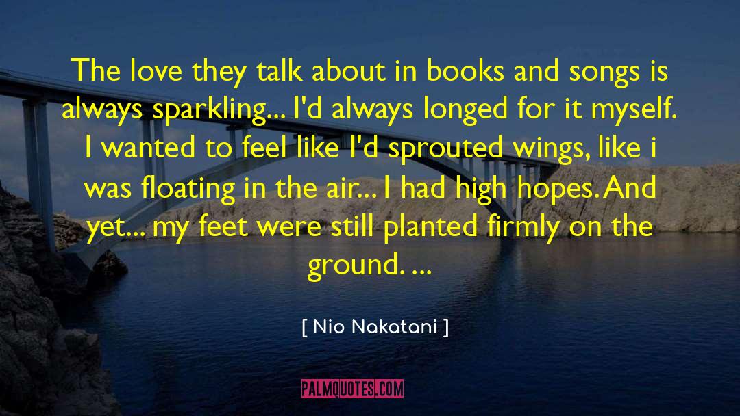 Stocking Feet quotes by Nio Nakatani
