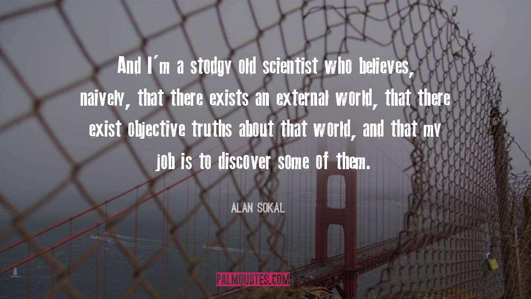 Stodgy quotes by Alan Sokal