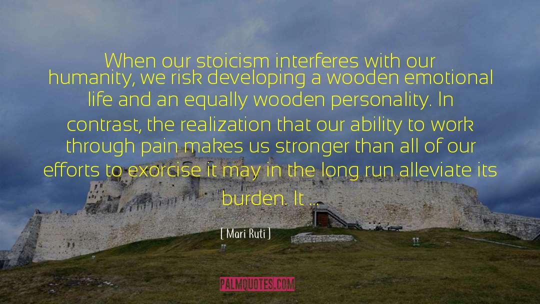 Stoicism quotes by Mari Ruti
