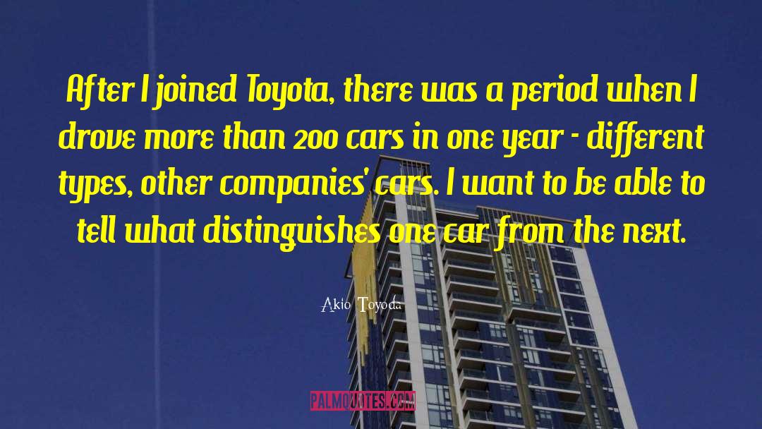 Stolen Cars quotes by Akio Toyoda