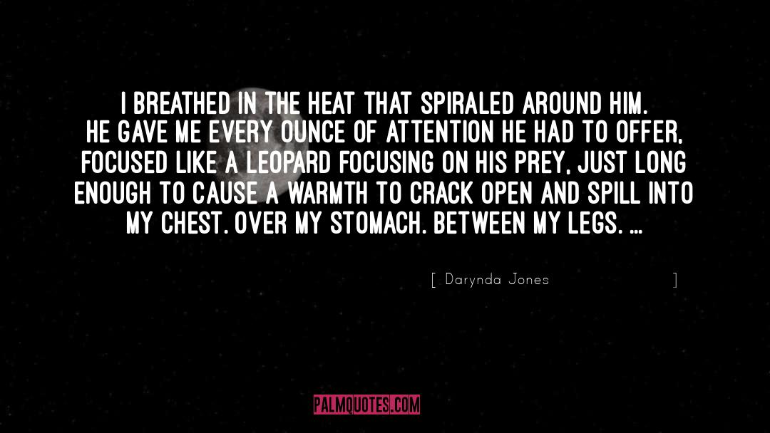 Stomach quotes by Darynda Jones