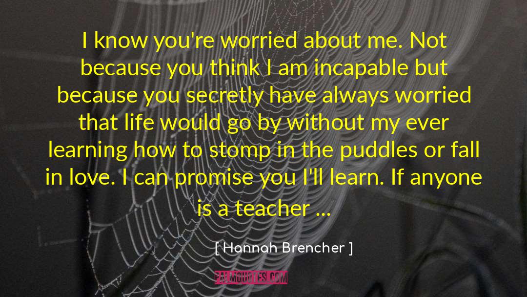 Stomp quotes by Hannah Brencher