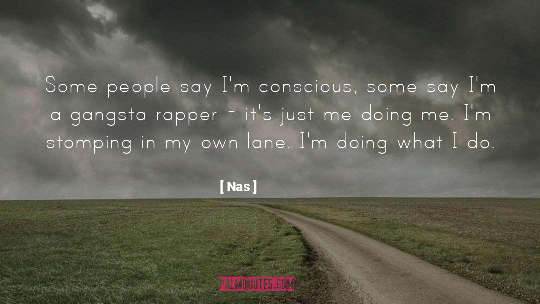 Stomping quotes by Nas