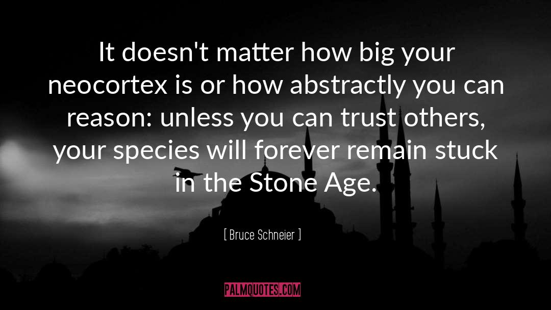 Stone Age quotes by Bruce Schneier