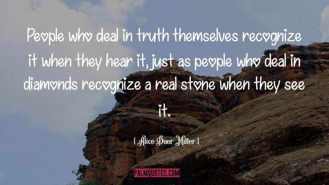 Stone Hammond quotes by Alice Duer Miller