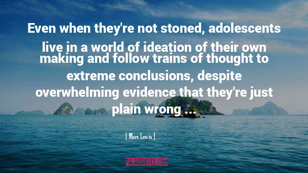Stoned quotes by Marc Lewis
