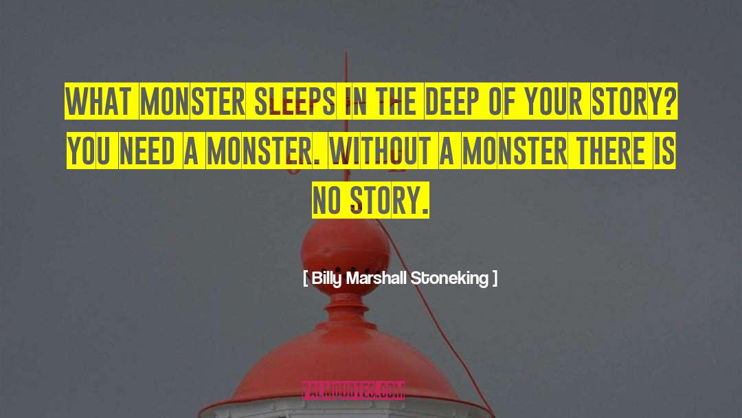 Stoneking quotes by Billy Marshall Stoneking