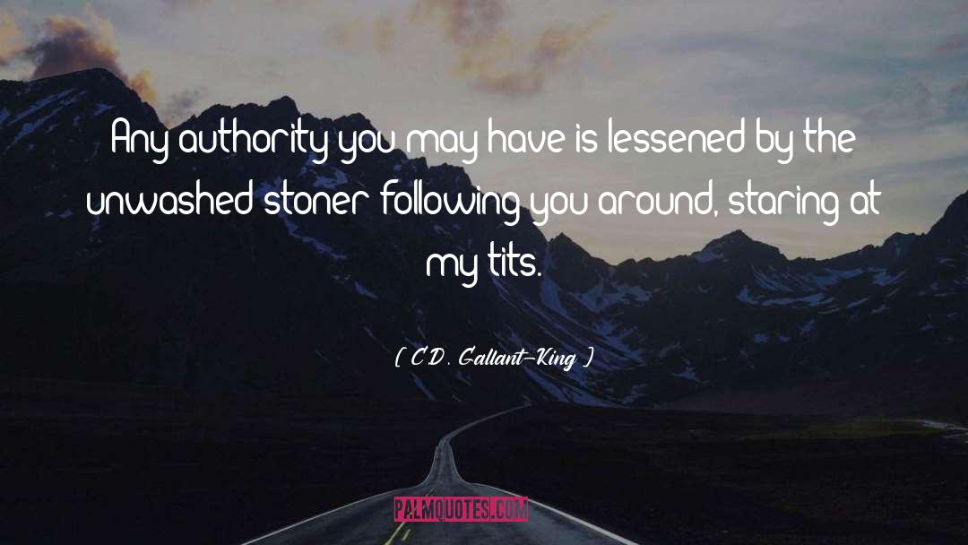 Stoner quotes by C.D. Gallant-King