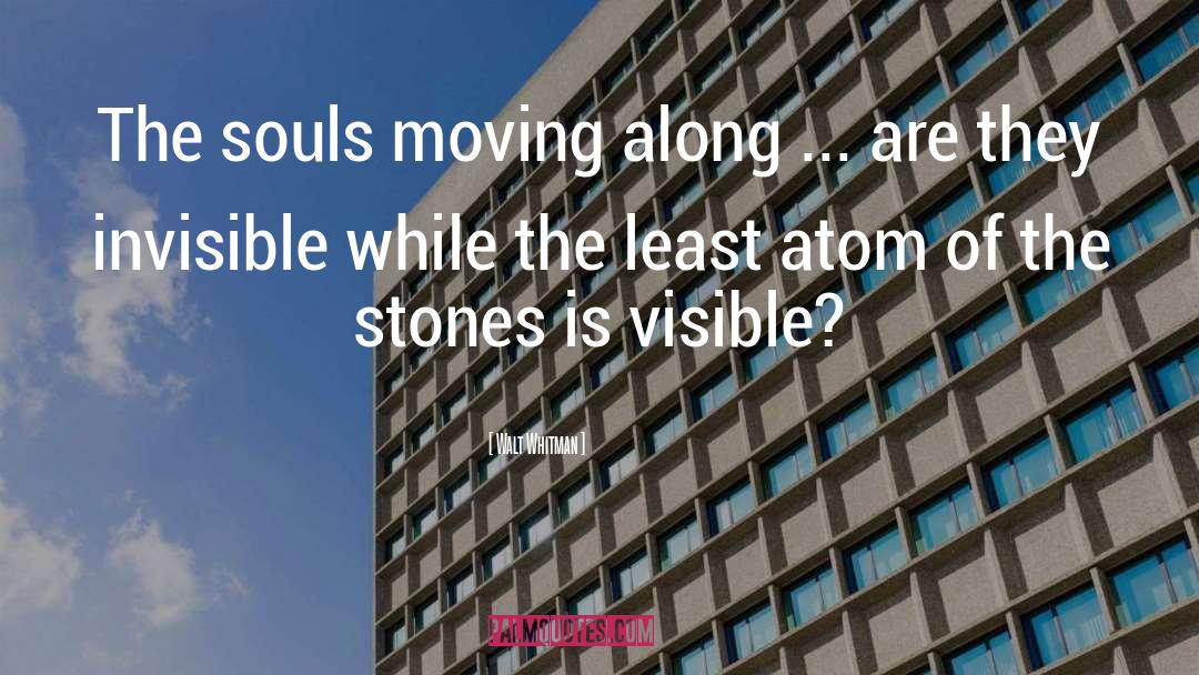 Stones quotes by Walt Whitman