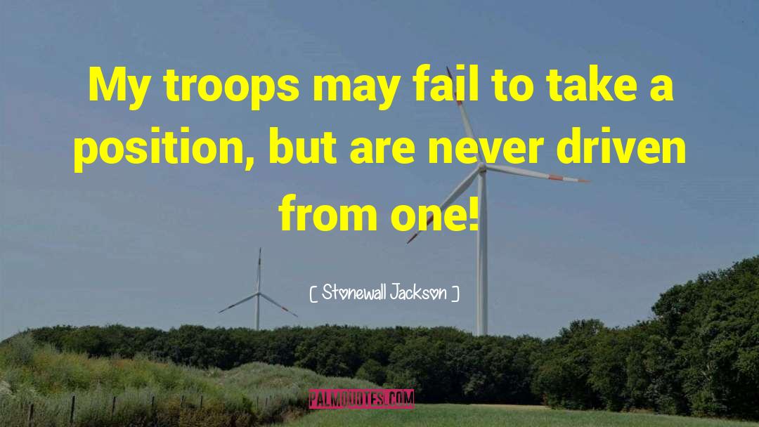 Stonewall quotes by Stonewall Jackson