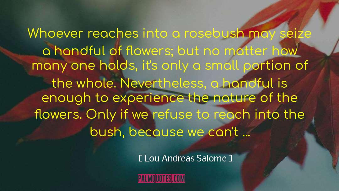 Stoniest Small quotes by Lou Andreas Salome
