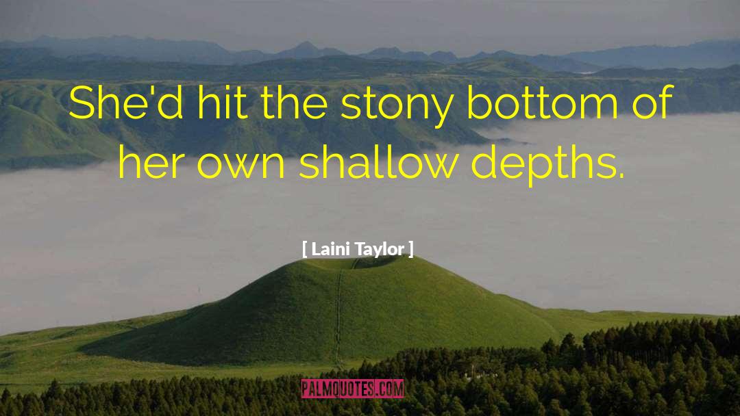 Stony quotes by Laini Taylor