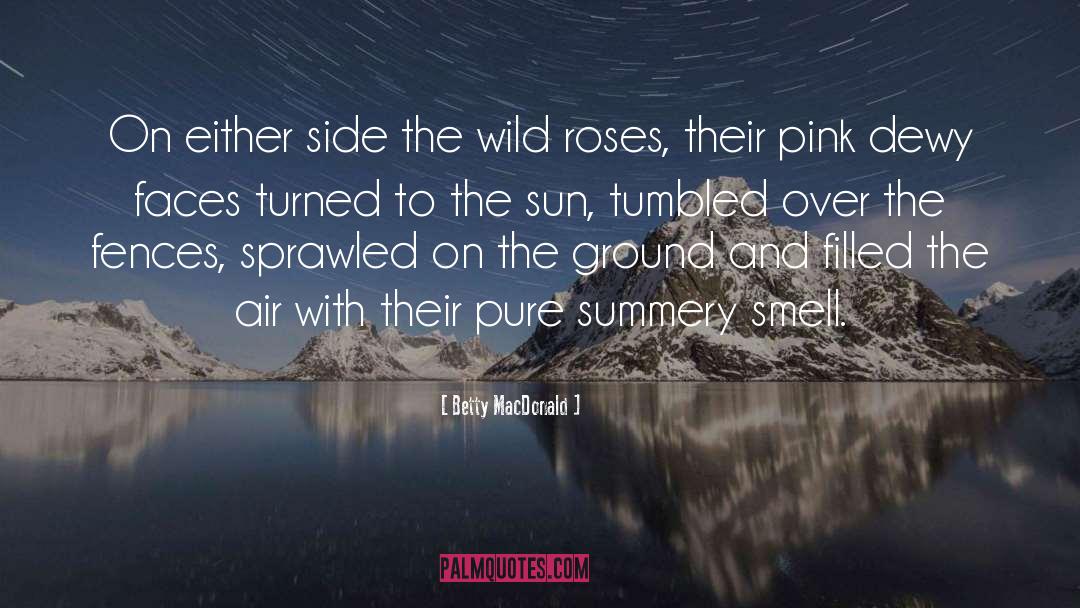 Stop And Smell The Roses quotes by Betty MacDonald