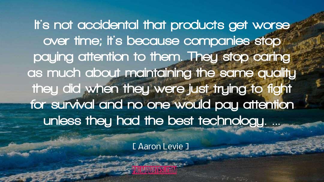 Stop Caring quotes by Aaron Levie