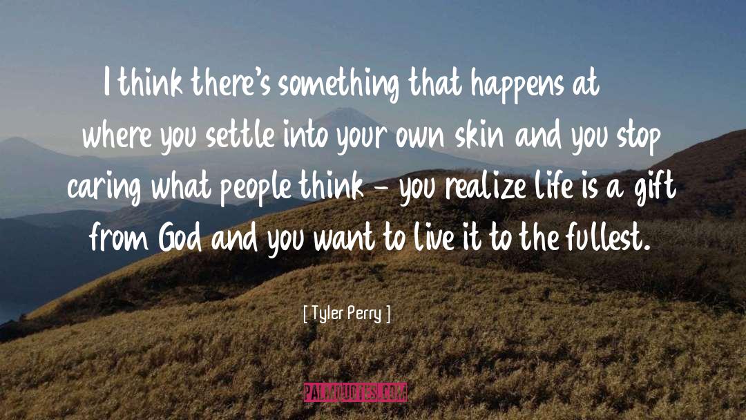 Stop Caring quotes by Tyler Perry