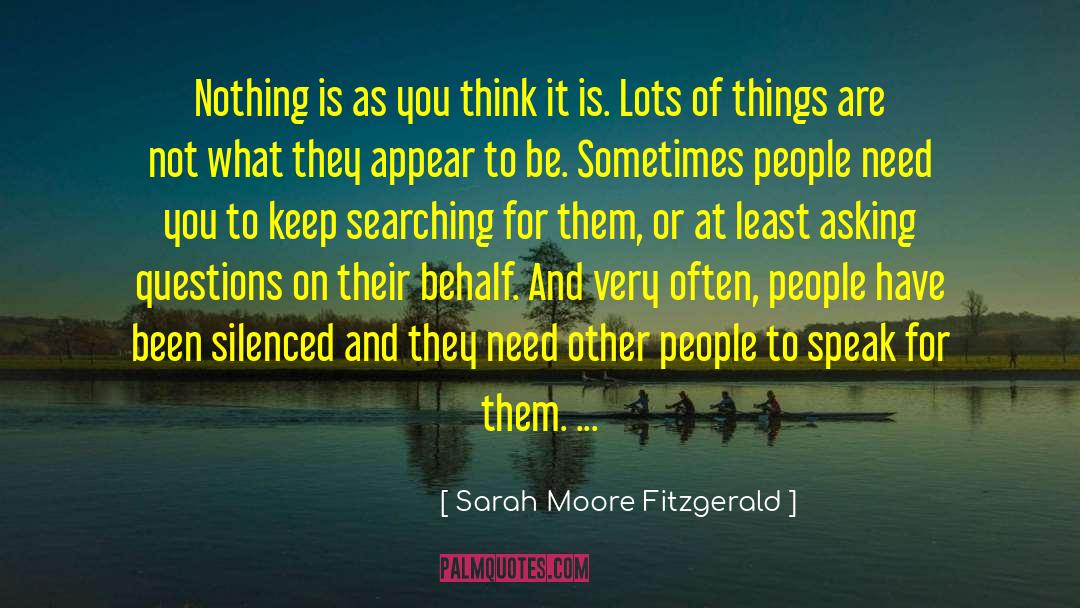 Stop Counting quotes by Sarah Moore Fitzgerald