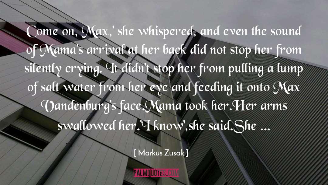 Stop Her quotes by Markus Zusak