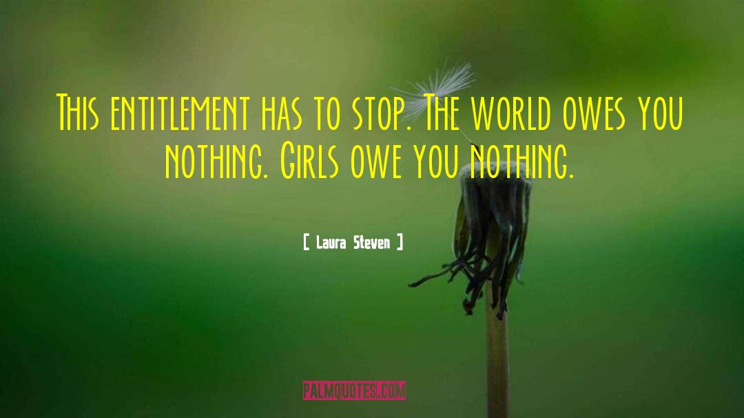 Stop Hoping quotes by Laura Steven