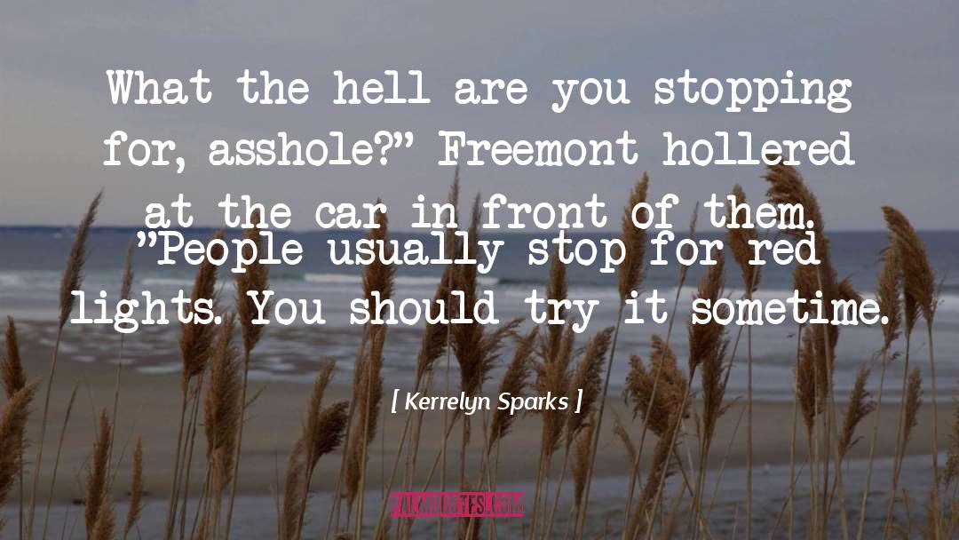 Stop Lying quotes by Kerrelyn Sparks